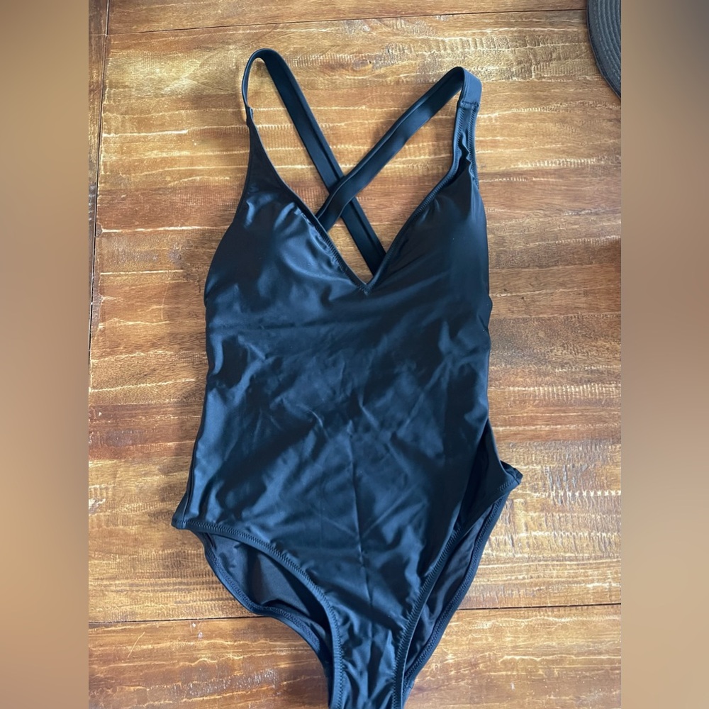 J. Crew black bathing suit for women size 8
